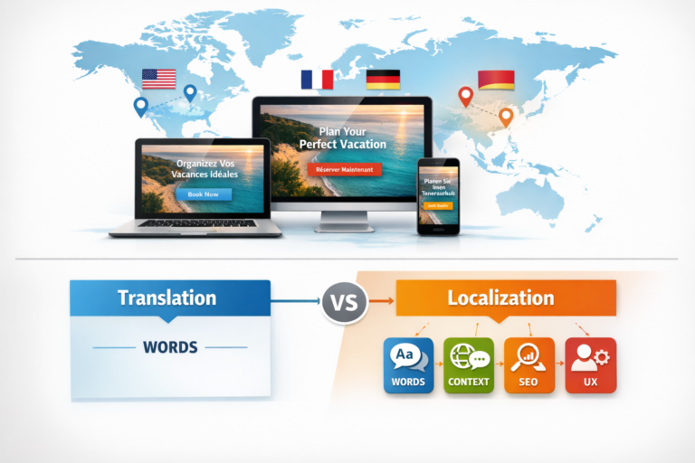 localization for website